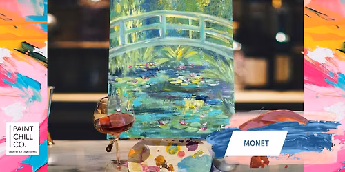 Portsmouth Paint \u2018n\u2019 Sip - \u201cMonet\u201d