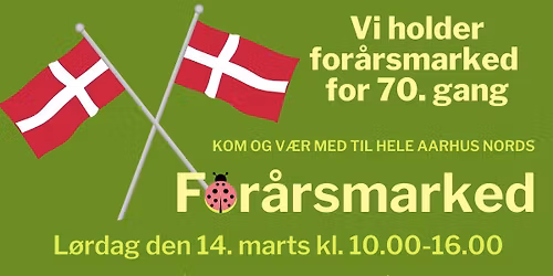 Velkommen til FOR\u00c5RSMARKED 2026 i Christianskirken for 70. gang