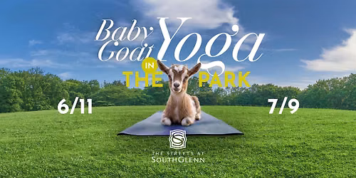 Baby Goat Yoga in the Park