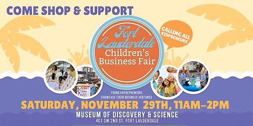 \ud83d\udecd November 2025 Children's Business Fair \ud83c\udf89