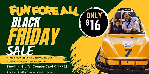 Fun Fore All Black Friday Sale