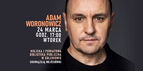 Spotkanie autorskie Adam Woronowicz