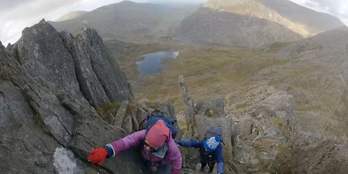 Tryfan North Ridge Scrambling day - Intro to Scrambling 13 June