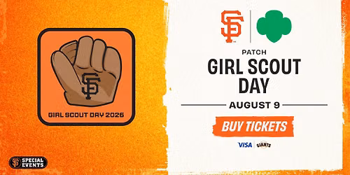 San Francisco Giants Girl Scout Day