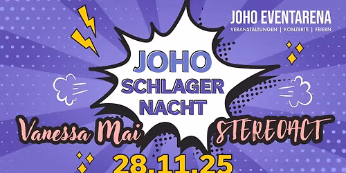JOHO Schlagernacht @JOHO Park 28.11.2025