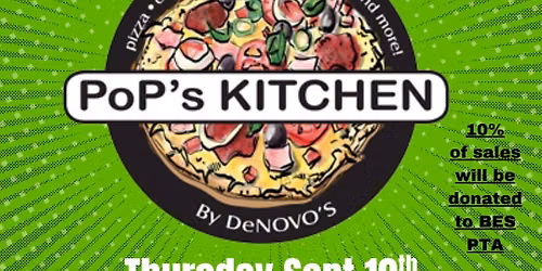 Dine to Donate at Pop's Kitchen for BES PTA