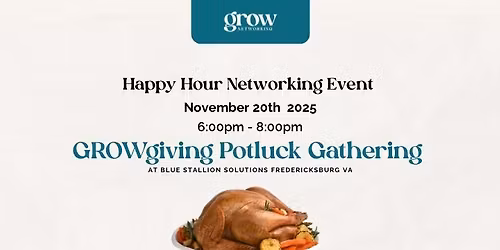GROWgiving Potluck Gathering