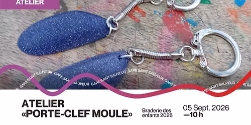 Atelier "Porte-clef Moule" - Braderie des enfants
