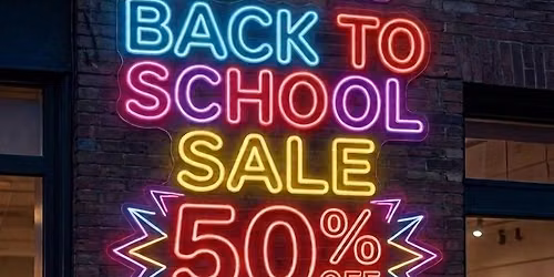 Back to School Sale