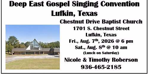 Deep East Gospel Singing Convention