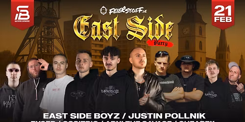 EAST SIDE PARTY - Der Osten eskaliert in Bernburg | 21.02.2025 | Salzwerk Bernburg