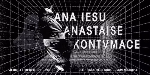 DIJON & DRAGONS::ANA IESU (Indus Black Noise)-ANASTAISE (Ritual Synth Noise)-KONTVMACE (Indus Noise)