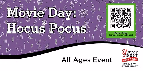 Movie Day: Hocus Pocus - Families\/All-ages