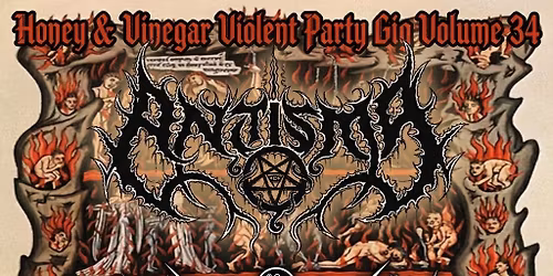 Honey & Vinegar Violent Party Gig Volume 34 Fluxus Mortis and Antisma
