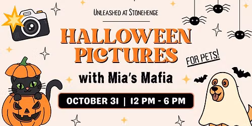 Halloween Pictures with Mia's Mafia