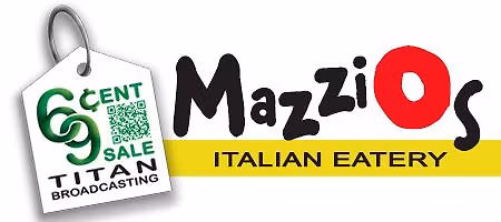 Mazzio's 69 Cent Sale