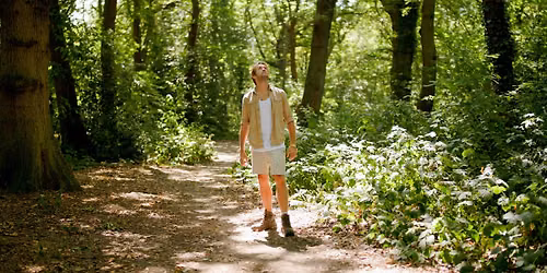 Langdon walk with Man About Country