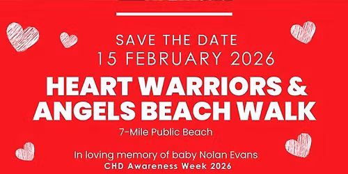 Heart Warriors & Angels Beach Walk 2026