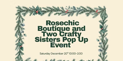 Two Crafty Sisters Pop Up 