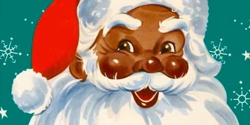 Black santa mini photos 