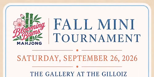 BBMJ Fall Mini Tournament