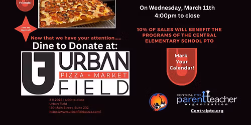 Urban Field- Dine to Donate