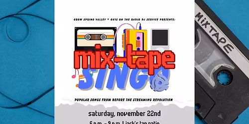 Mix-Tape SINGO @ Jack's Tap
