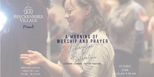 Generation to Generation ...Listening. Learning. Praying Together.