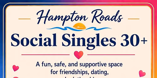 Hampton Roads Social Singles 30+ Event