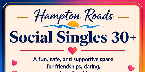 Hampton Roads Social Singles 30+ Event