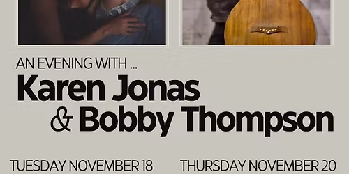 Karen Jonas & Bobby Thompson at Curitiba