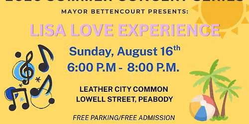 2026 Summer Concert Series: Lisa Love Experience