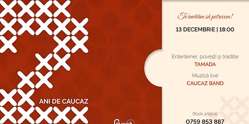 S\u0103rb\u0103torim 2 ani de Restaurant Caucaz! 