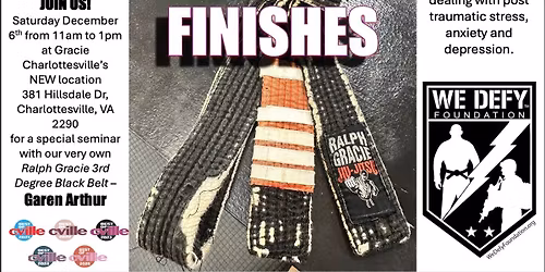 Gracie Charlottesville Seminar Supporting Veterans