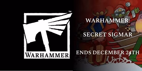 Secret Sigmar Gift Buying Event