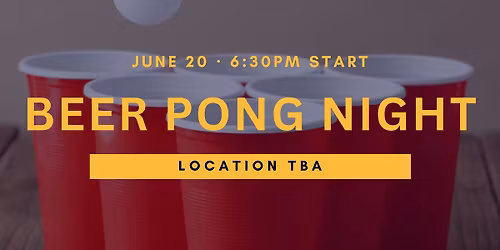 Beer Pong Night