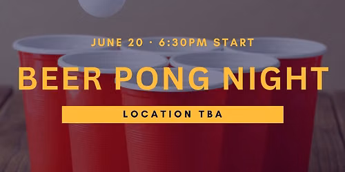 Beer Pong Night