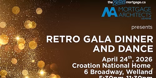 Retro Gala Dinner and Dance - Presented by The Better Mortgage