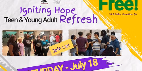 Igniting Hope Teen & Young Adult REFRESH