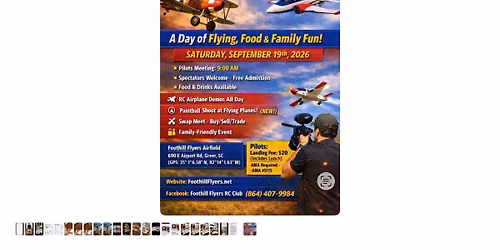Foothill Flyer RC Fly-in & Fun Fly