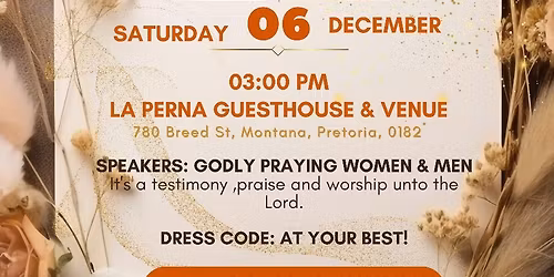 Godly Praying Women - Matin\u00e9e Gala