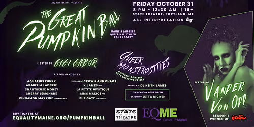 The Great Pumpkin Ball: Queer Monstrosities