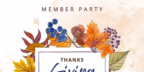 Thanksgiving Member Party - Office Evolution Boulder