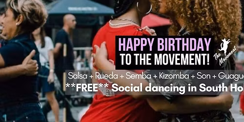 The Movement's First Birthday **FREE** Double Dance Night w\/ Lukas & Kimmy - THIS FRIDAY & SATURDAY