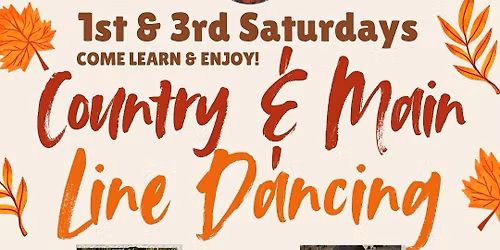 Line dancing at the Elks