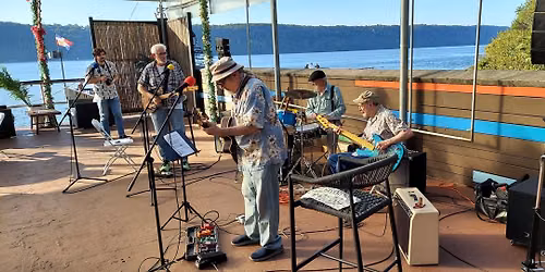 The Fabulous Faustones playing the Bourbon Booze & Blues Fundraiser at the Hudson.