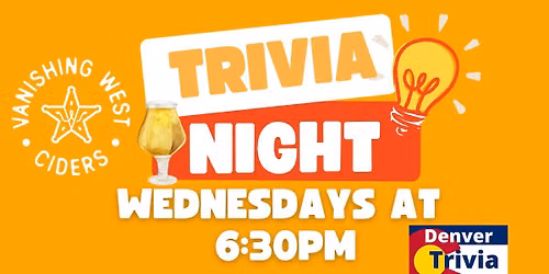 Vanishing West Ciders Trivia Night