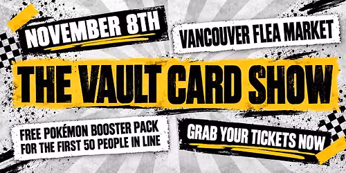 The Vault Card and Collectibles Show - Pokemon, Sports and more!