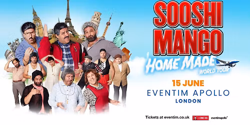 Sooshi Mango \/ 15 June 2026 \/ Eventim Apollo, London