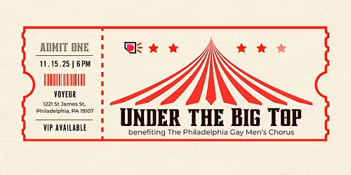 Under The Big Top - A Night of Entertainment Benefitting PGMC